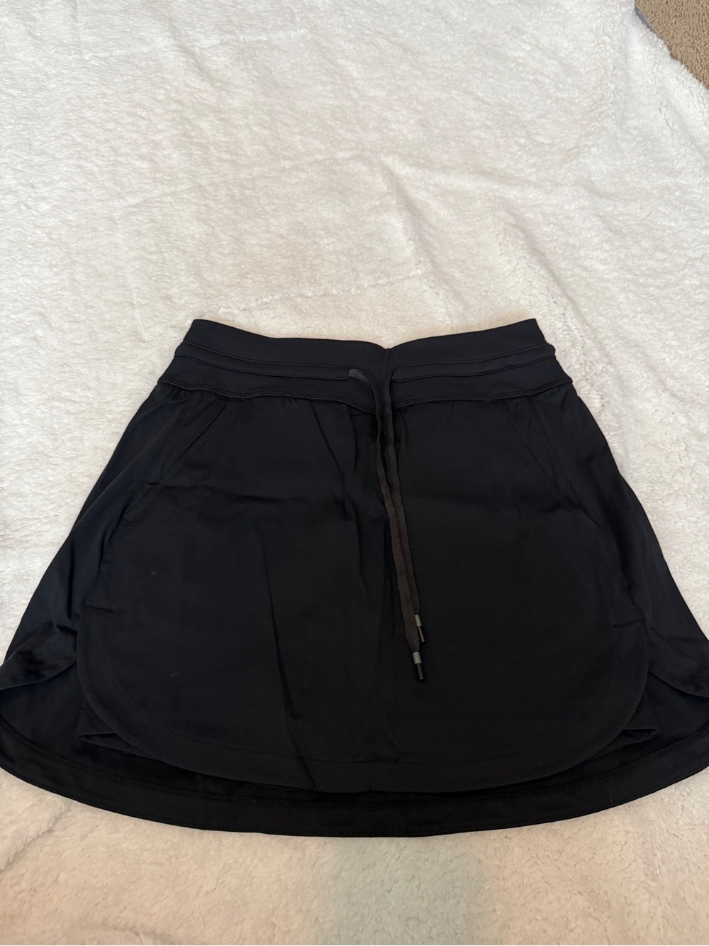 Travis Mathew Black Athletic Skort with Drawstring